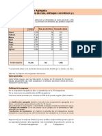 Ejercicio 3 - Planeación Agregada