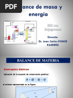 Balance de Materia BM Con Grafica