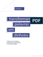 Transformando Palavras em Dinheiro