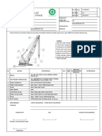 Form Checklist Inspeksi Crawler Crane