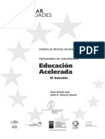 Educacion Acelerada San Salvador