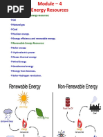 Module 4-Renewable and Non-Renewable Energy 5