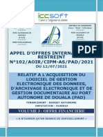 Offre Financiere - Aono - N°0004 - Mintss - Ged - Sae