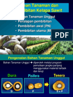 Bahan Tanaman Dan Pembibitan Kelapa Sawit-ENG