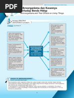 Mikroorganisma Dan Kesannya Terhadap Benda Hidup: Microorganisms and Their Effects On Living Things