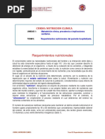 03 Requerimientos Nutricionales Del Paciente Hospitalizado (Lectura)