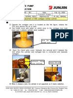 Replacement of M40 Outrigger Vertical Cylinder: Prop The Step by Forklift Truck