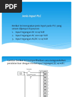 Jenis Input PLC