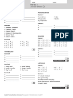 EF4e File Test 4B Answer Sheet