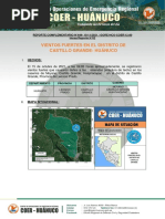 Reporte Complementario # 444-Vientos Fuertes en El Distrito de Castillo Grande Huanuco 10-11-21