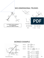 FEM Example 2D Truss