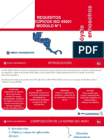 Presentación Requisitos Norma ISO 45001 (MODULO #1)