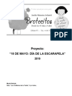 Proyecto 18 de Mayo Día de La Escarapela