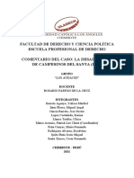 Grp. Audaces - Comentario Del Caso - La Desaparición de Campesinos Del Santa (1992)