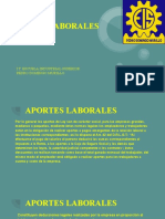 Aportes Laborales y Patronales