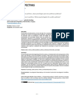 Chaves Bidart, J. Piquinela Averbug, P. Expertos en Ciencia, Legos en Política