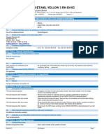 Diacetanil Yellow 3 RH 8315C: Safety Data Sheet