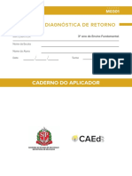 Caderno Do Aplicador - MAT - 3º Ano Do Ensino Fundamental