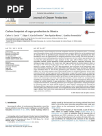 Carbon Footprint of Sugar Production in Mexico