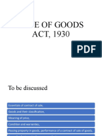 Sale of Goods Act