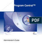 ENOVIA Program Central Administrator's Guide (V6R2011)