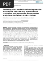 Predicting Stock Market Trends