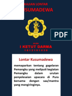 Lontar Kepemangkuan Kusuma Dewa