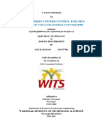 Improved Direct Power Control For Grid Connected Voltage Source Converters