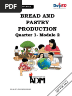 Bread and Pastry Production 