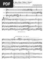 BakerRegney - Do - You - Hear - Sax - Quartet - SATB