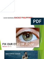 Fix Your Eyes On Jesus