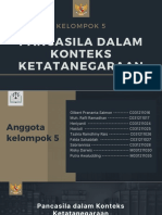 Pancasila Dalam Konteks Ketatanegaraan - Kelompok 5