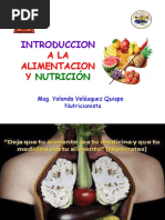 Semana 1 Introduccion Alimentaciony Nutricion