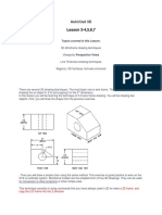 Lesson 3-4,5,6,7: Autocad 3D