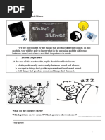 Music Unit 1 Lesson 1. Sound and Silence