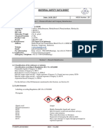 Revision: 01 Date: 16.05.2017: Material Safety Data Sheet