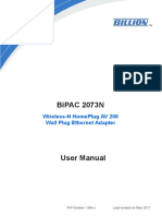 BILLON BIPAC User - Manual - 2073N