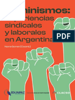 Feminismos: Experiencias Sindicales y Laborales en Argentina