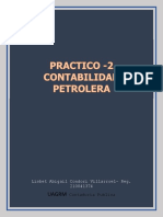 Contb Petrolera - Lisbet Abigail Condori Vilarroel. Reg 210041374