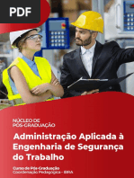 Administração Aplicada À Engenharia de Segurança Do Trabalho Diagramada