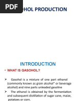 Gasohol Production