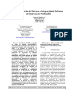 Automatizacion de Sistemas e Integracion