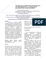 Gerenciamento de Riscos Do Ambiente de Trabalho em Uma Usina Sucroenergetica Na Atividade de Descarregamento de Acido Sulfurico