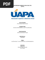 Tarea VI - Los Derechos Y Las Acciones de Los Administradores