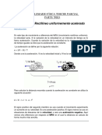 Problemario Física I Tercer Parcial Tres