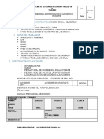 Formato - Informe de Accidentes