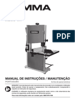 User Manual Serra Fita Gamma