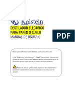 Manual Usuario Destilador 5 y 10 LTS