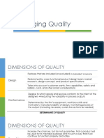 Managing Quality