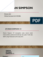 Aturan Simpson 1/3